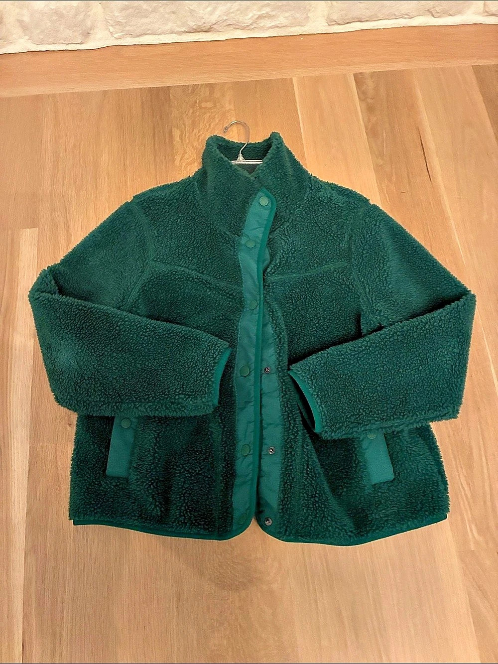 Vintage LL Bean Fleece Jacket Green